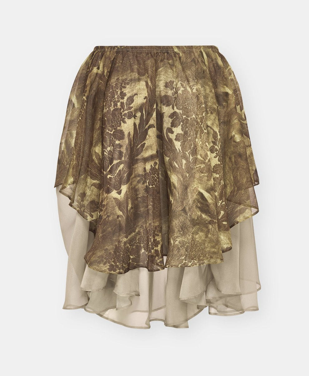 Long Pannier Skirt