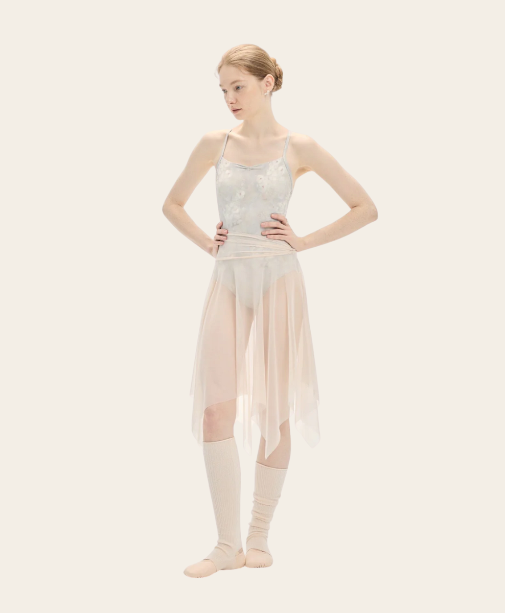 Typha Asymmetrical Handkerchief Midi Skirt