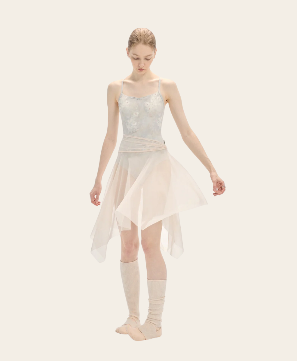 Typha Asymmetrical Handkerchief Midi Skirt