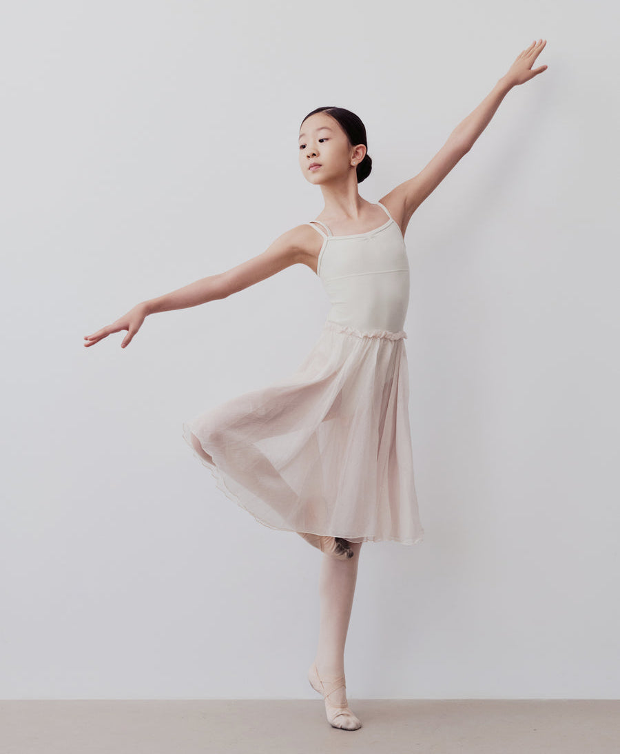 Typha Kids Midi Beam Waist Design Skirt