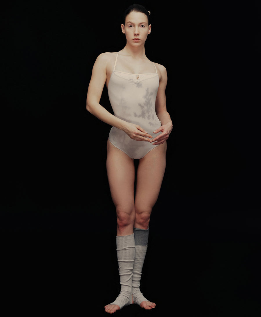 Typha Tree Shadow Print Leotard