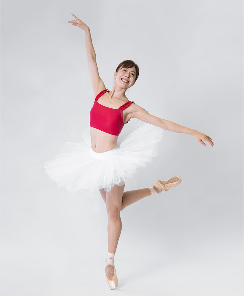 Ruffles Chaîné Bra