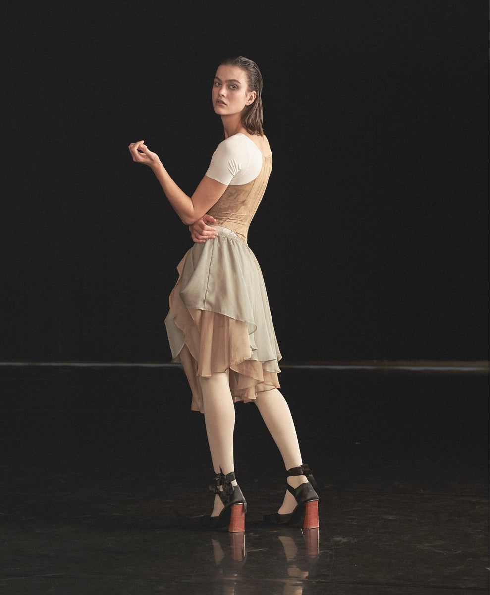 Long Pannier Skirt