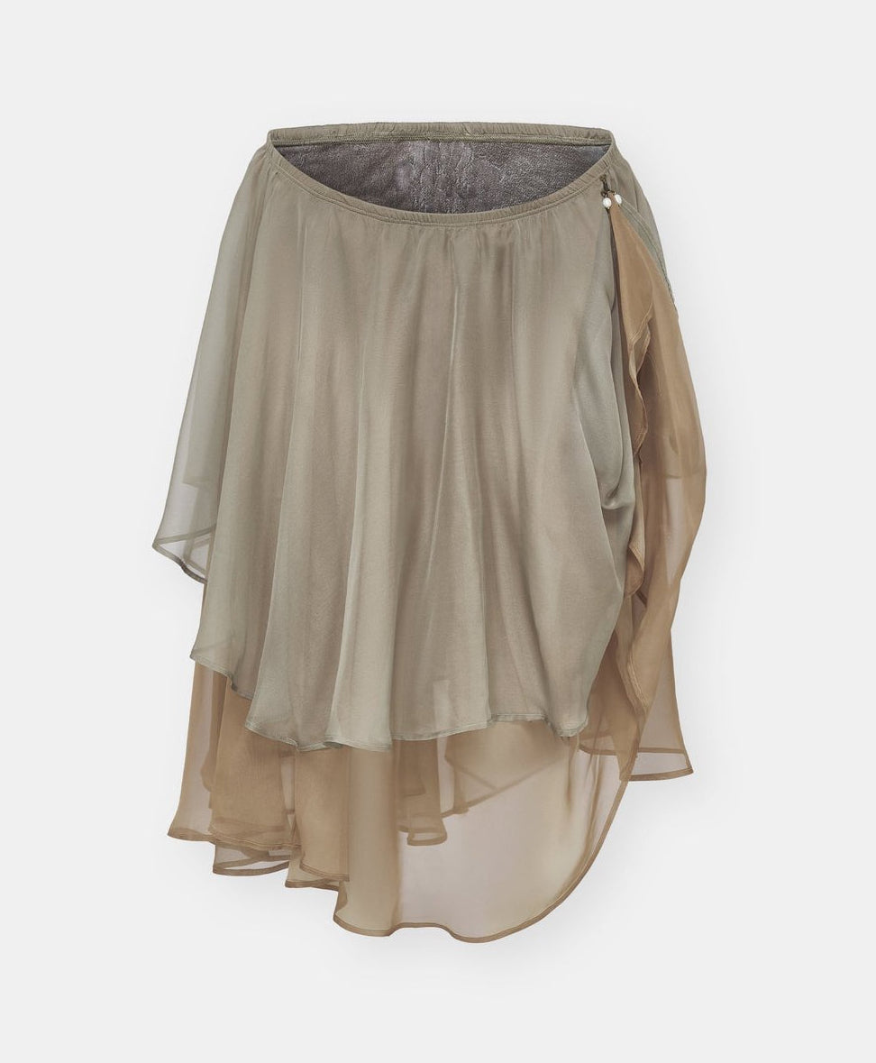 Long Pannier Skirt