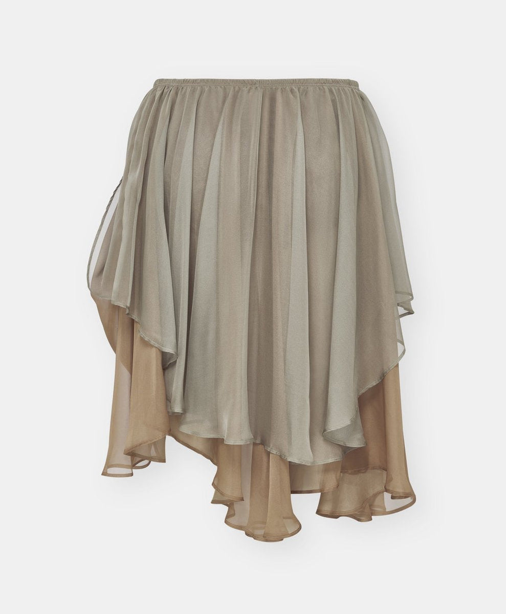 Long Pannier Skirt