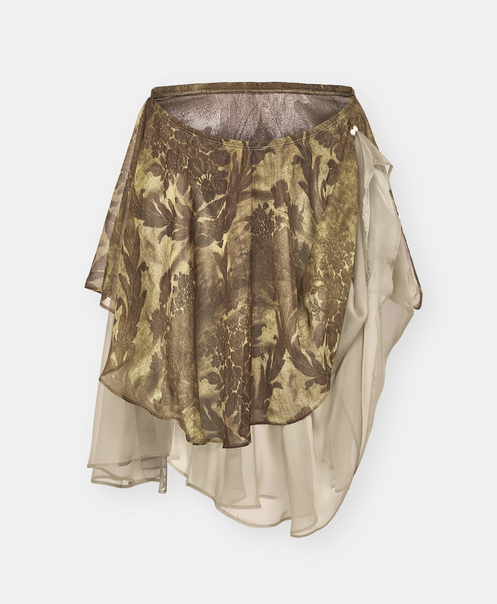 Long Pannier Skirt