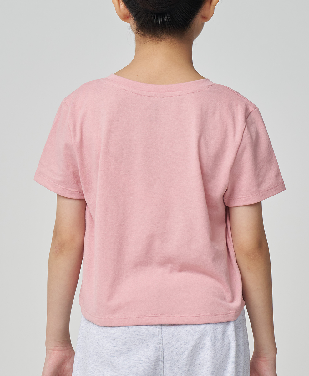 Dancer Short Sleeve Crop Tee (Kids)
