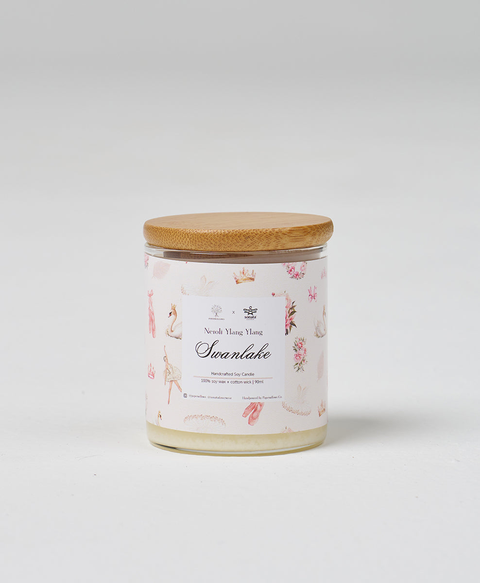 Paperwillows X Sonata Candle - Swan Lake (90ml)