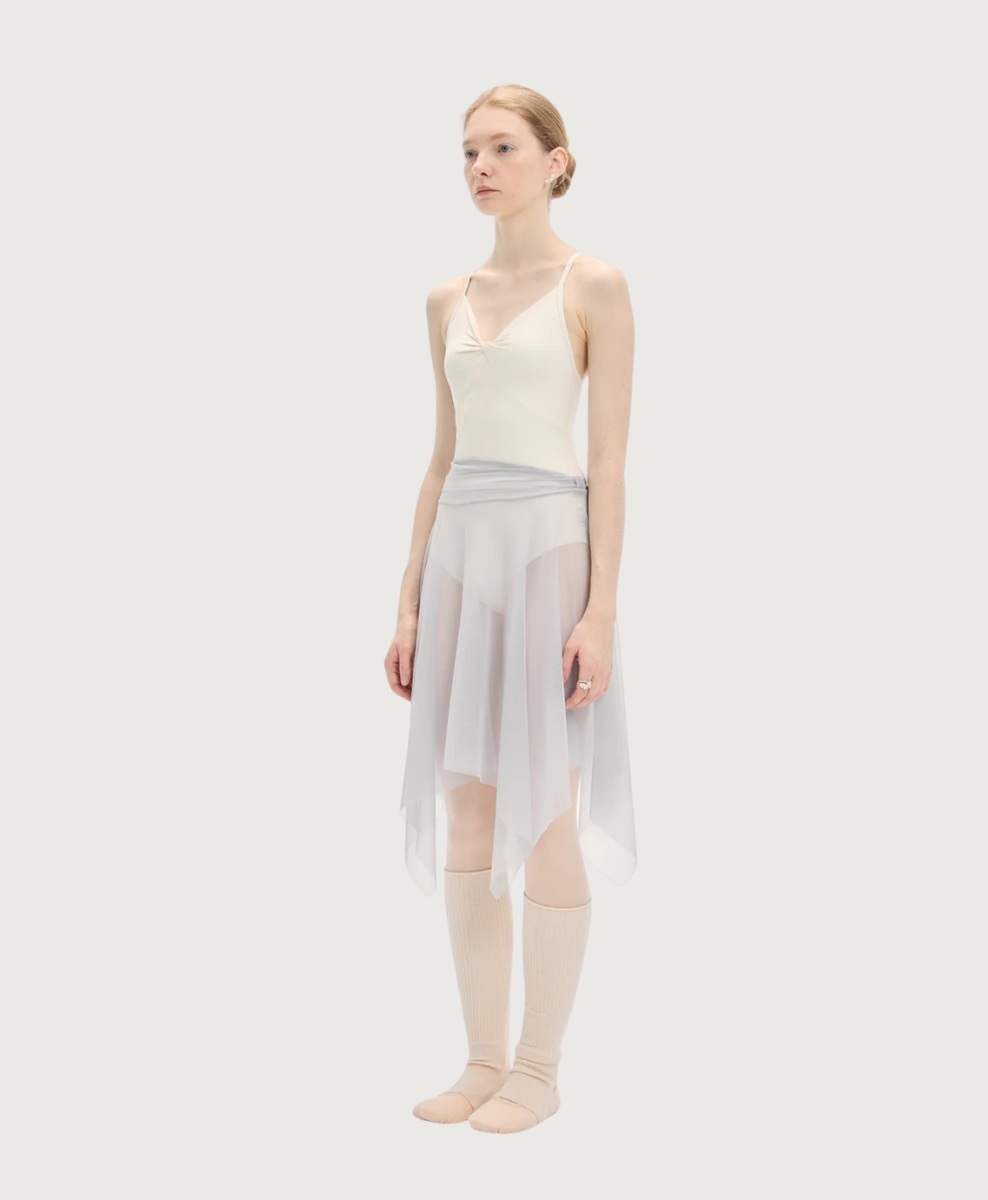 Typha Asymmetrical Handkerchief Midi Skirt