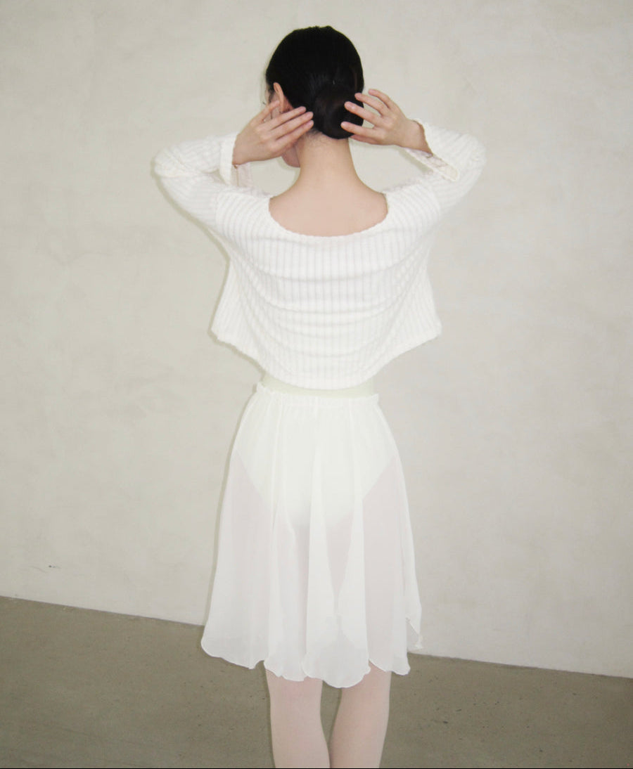 Typha Morandi Two-Tone Loose Fit Sweater