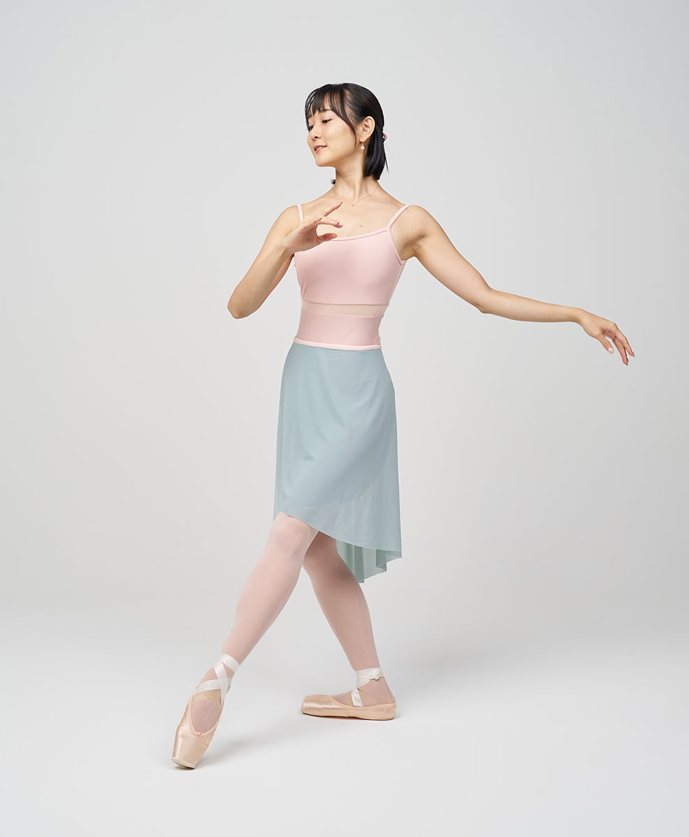 Long Flatter Wrap Skirt - Sage